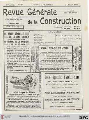 No. 113 (5 Juillet 1908)