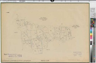 Walstedde (Drensteinfurt), Flurbereinigung Walstedde, Bl. 11 Schätzungskarte Flur 11