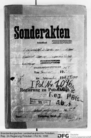 Rechtspolitische Bestrebungen, Führer, Verbände, Vereine, vaterländische Bewegung