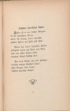 Schöne herrliche Natur.