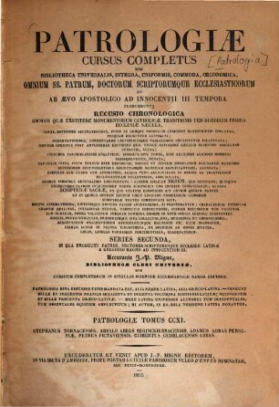 Stephani abbatis S. Genovefae Parisiensis tum episcopi Tornacensis Epistolae : quae auctiores, emendatiores et notis ill. denuo prodeunt