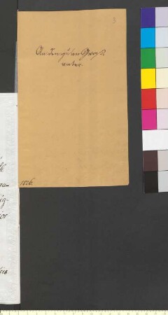 Brief von Goethe, Wolfgang Maximilian von an Goethe, Johann Wolfgang von