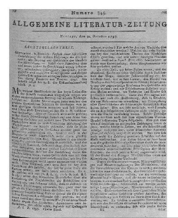 Sieveking, G. H.: Materialien zu einem vollständigen und systematischen Wechsel-Recht. Mit besonderer Rücksicht auf Hamburg. Hamburg: Treder 1792.