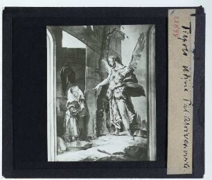 Udine, Palazzo Patriarcale,Tiepolo, Erscheinung des Engels vor Sarah (Udine, Palazzo Patriarcale)