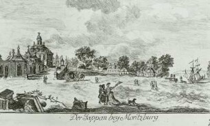 Moritzburg bei Dresden "Der Jappan bey Moritzburg" (Fasanerie)