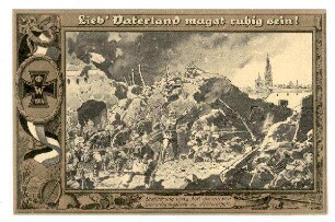 Der Weltkrieg 1914: Nr. 115: Erstürmung eines Forts der inneren Verteidigungskette Antwerpens ...