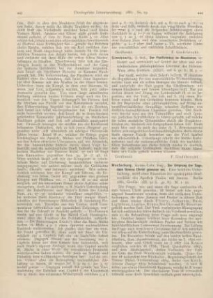 444 [Rezension] Simchowitz, S. Sch., Der Positivismus im Mosaismus, erläutert und entwickelt auf Grund der alten und mittelalterlichen Literatur der Hebräer