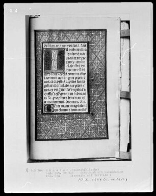 Gebetbuch mit Kalendarium — Die heilige Maria Magdalena, Folio 221verso