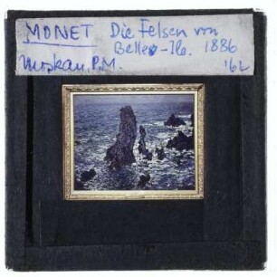 Monet, Felsen von Belles-Île