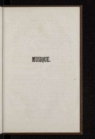 Musique