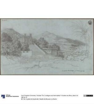 "Kloster Tre Castagne auf dem Aetna" / Kloster am Ätna