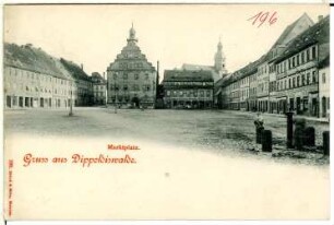 Dippoldiswalde. Marktplatz