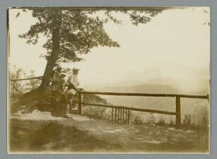 Blick vom Kuhstall in die Sächsische Schweiz