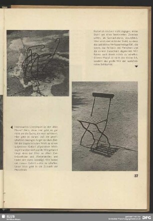 Leerer Stuhl
