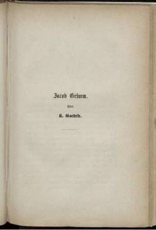 Jacob Grimm