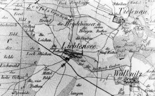 Wülknitz-Lichtensee. Oberreit, Sect. Oschatz, 1839/40