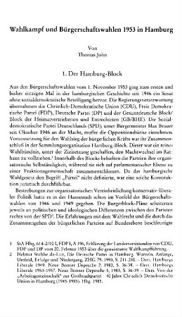 1. Der Hamburg-Block