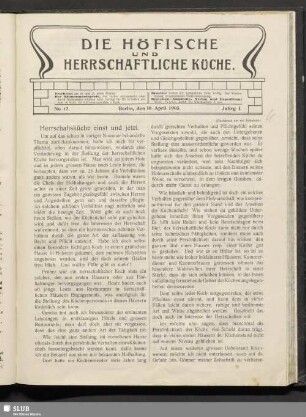 No. 12, 10. April 1905