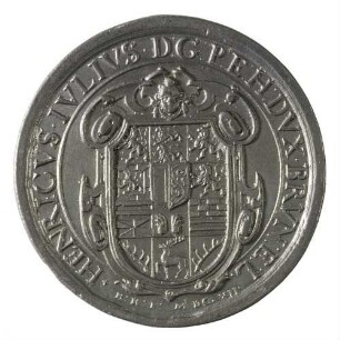 Medaille mit Palmbaum