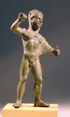 Etruskisch-italische Heraklesstatuette