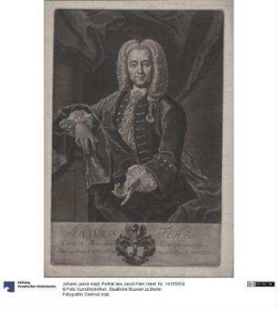 Porträt des Jacob Fehr