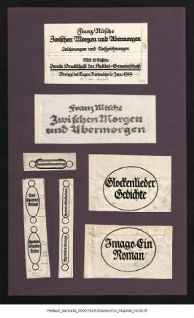 Diederichs-Graphik 0500