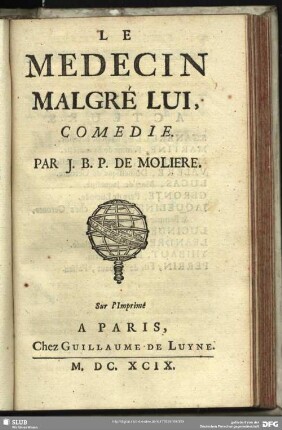 Le Medecin Malgré Lui