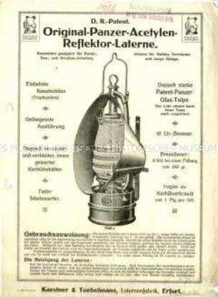 Reflektor-Laterne