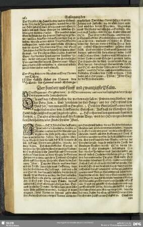 Außlegung des hundert und fünff und zwantzigsten Psalms