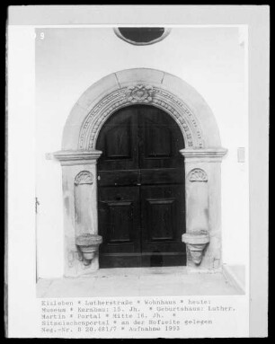 Geburtshaus Martin Luthers — Portal