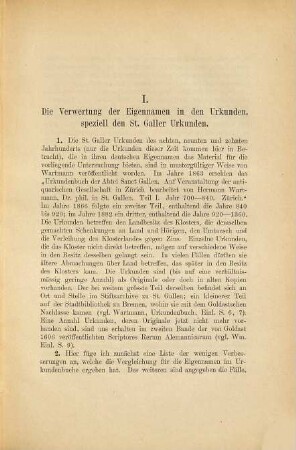 Zum hochalemannischen Konsonantismus der althochdeutschen Zeit : Beiträge zur Lautlehre u. Orthographie d. ältesten Hochalemannischen, auf Grundlage d. dt. Eigennamen in den Sanct Galler Urkunden (bis zum Jahre 825)