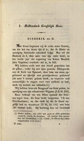 Geschiedenis des vaderlands, 2. Behelzende de geschiedenis van het eerste, of hollandsche, grafelijk huis
