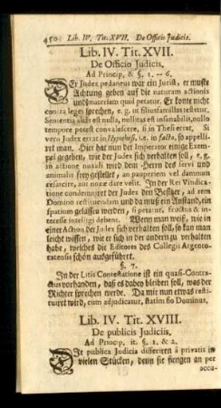 Tit. XVIII. De publicis Iudiciis.