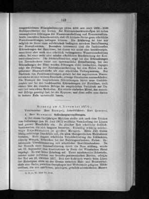 Sitzung am 6. November 1917