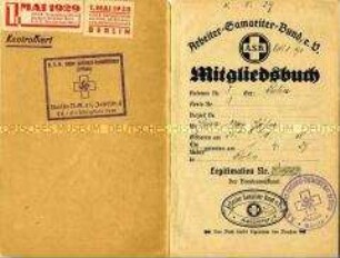 Mitgliedsausweis des Arbeiter-Samariter-Bundes e.V.