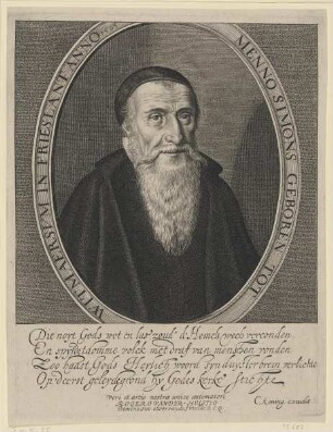 Bildnis des Menno Simons