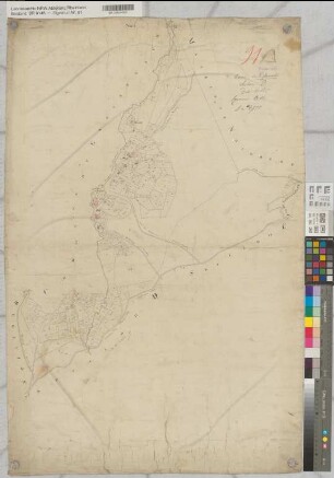 Mairie de Gressenich, Section D dite Roth, commune Roth. 1: 2500 (alte Urkarte)