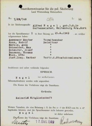 Nagel, Alfred