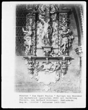 Epitaph des Wennemar von Aschebrock (gestorben 1609)