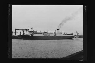 Argo (1976), Frachtschiff (RoRo), Argo Reederei Richard Adler & Söhne, Bremen, Bau-Nr. 1391