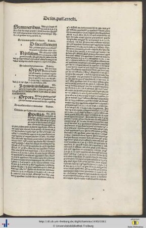 De sententiam passis et restitutis