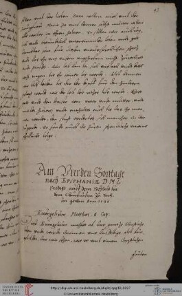 Predigt 10/1538