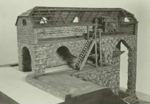Großschirma, Schiffshebewerk Modell