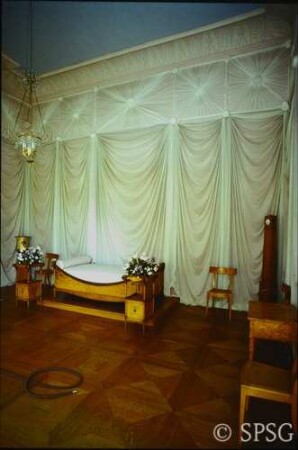 Berlin, Schloss Charlottenburg, Neuer Flügel, Schlafzimmer der Königin Luise (Anziehzimmer König Friedrich Wilhelms II.), R. 347.