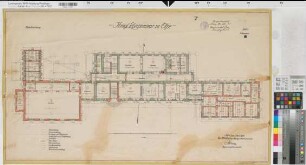 Olpe, Lehrerseminar: Grundriss Kellergeschoss