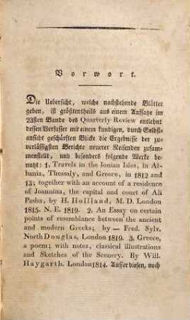 Griechenland und die Griechen