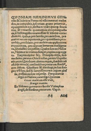 [Loci communes sententiosorum versuum, ex Elegiis Tibulli, Propertii, Ovidii.]