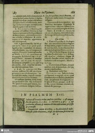 In Psalmum XIII. Psalmus XIII.