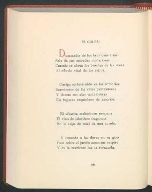 El colibri