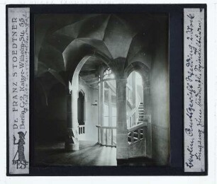Berlin, Amtsgericht Wedding : Innenansicht, Treppenhaus im 2. OG